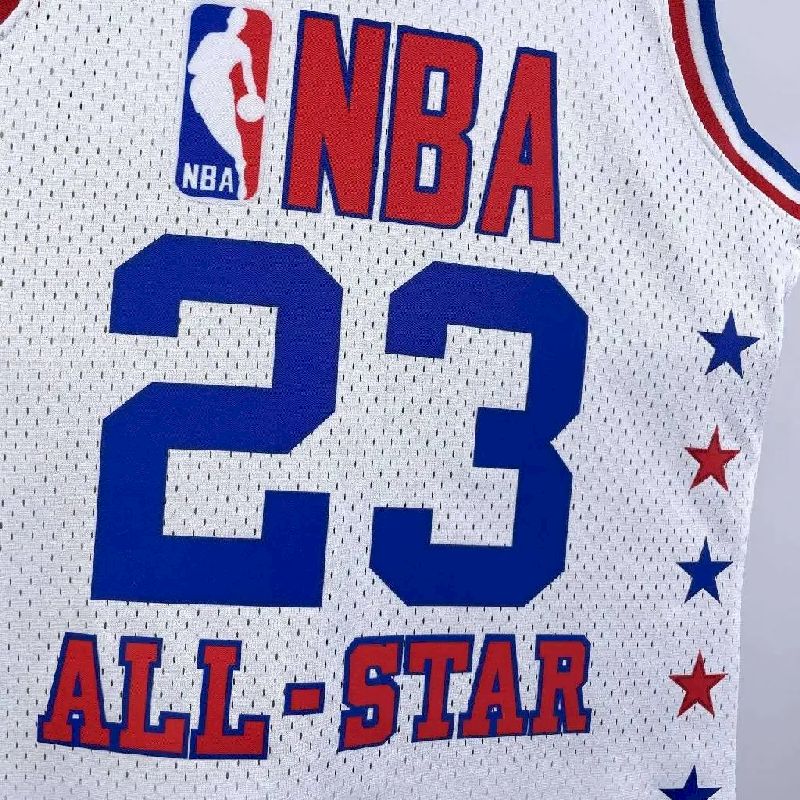 Camisa Michael Jordan All Star Branca Retro Masculina 2003