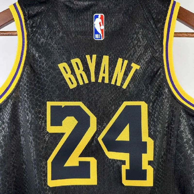 Youth Kobe Bryant Black Team Jersey