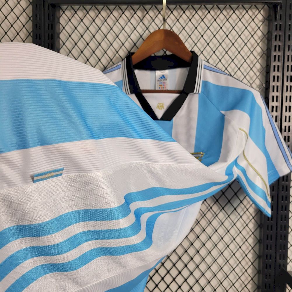 Argentina 1998 Home Retro Jersey