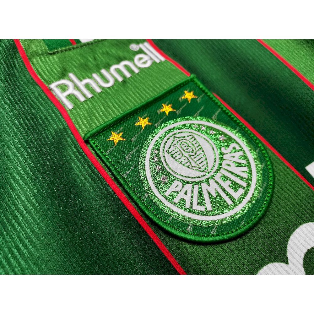 Camisa Retrô Palmeiras 1999 Taça Libertador Campeão