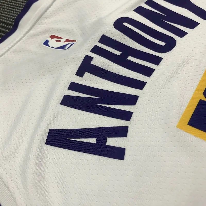 Carmelo Anthony Men’s White Swingman Team Jersey – Retro Classic Edition