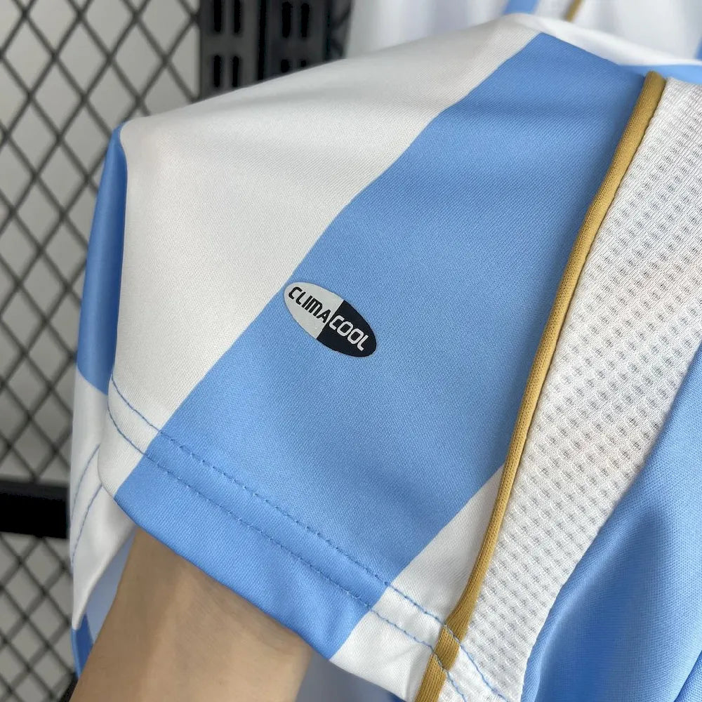 Argentina 2006/07 Home Long Sleeves Retro Jersey
