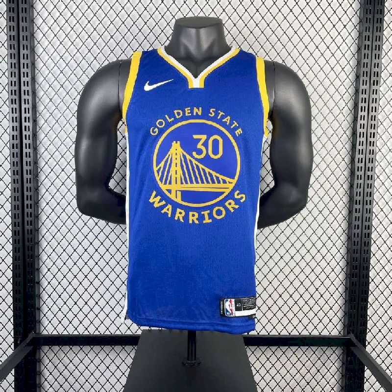 Men’s Stephen Curry Blue Away Team Jersey