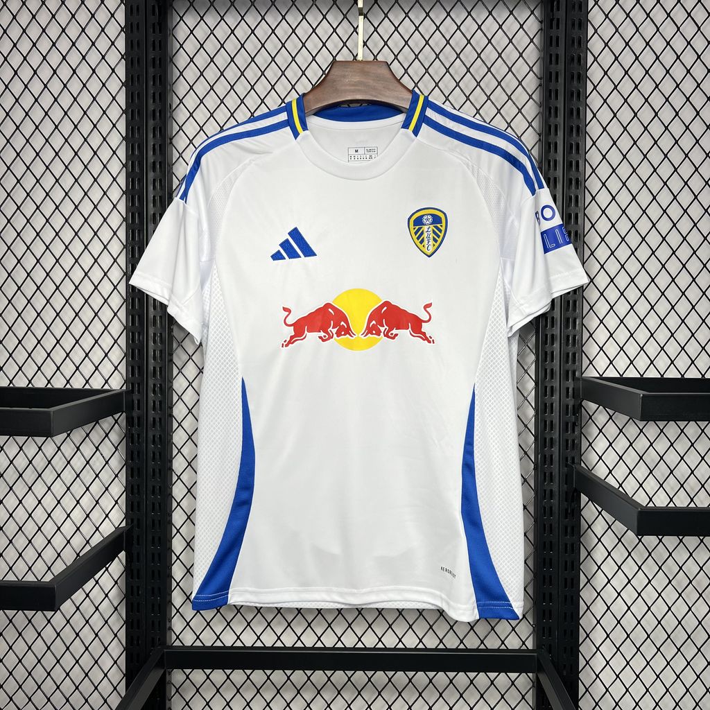 Camisa titular do Leeds United FC 2024/25