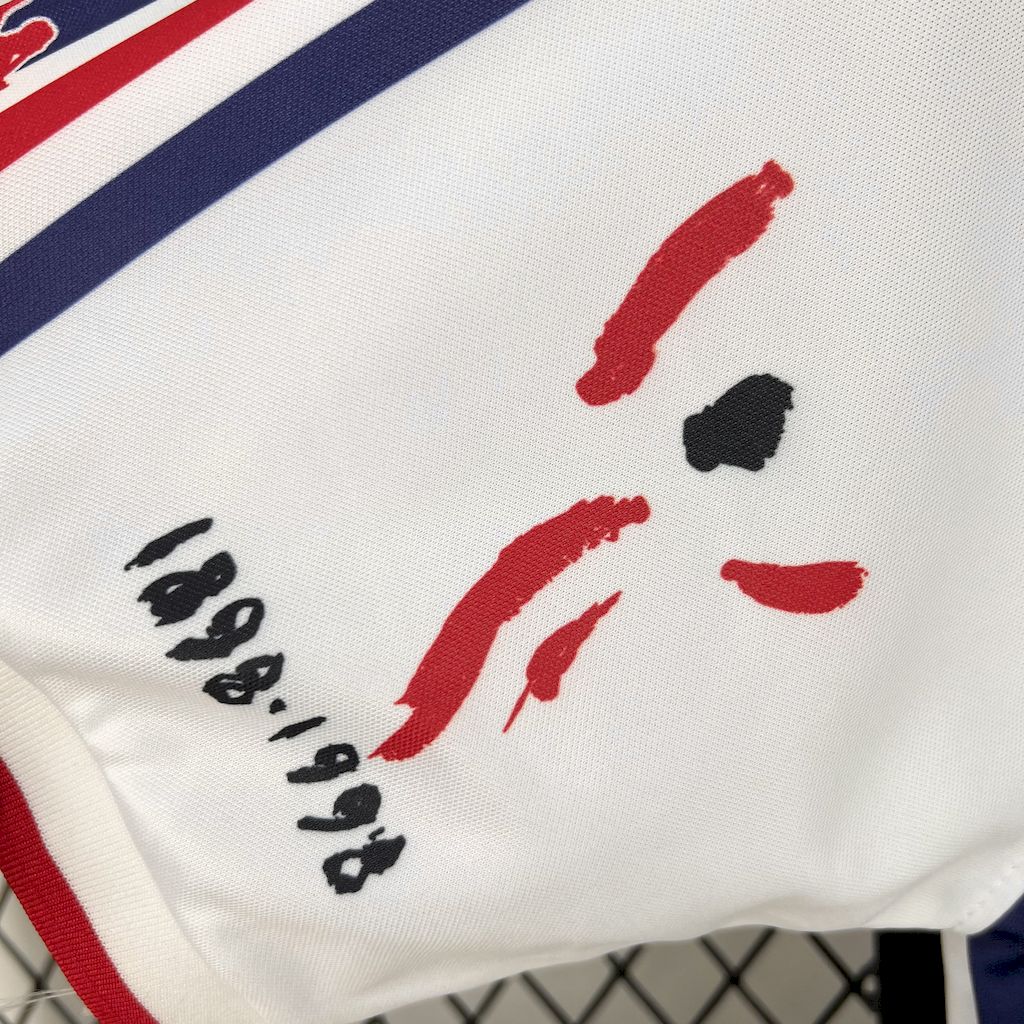 Camisa retrô dos patrocinadores do Athletic Bilbao 1997/98