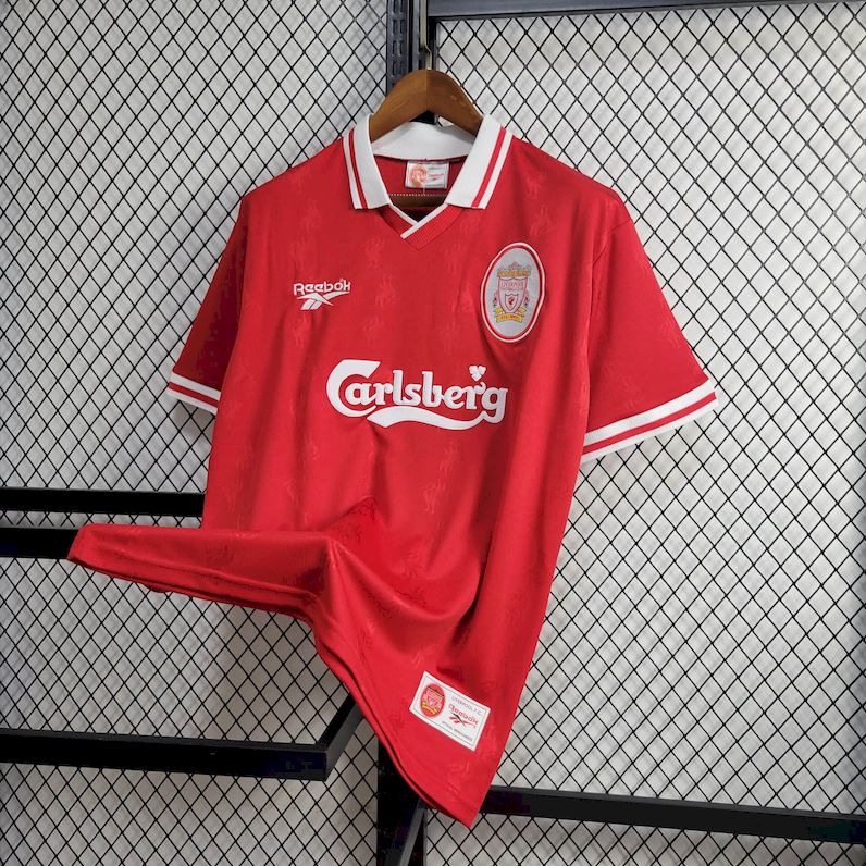 Camisa retrô do Liverpool 1996/97