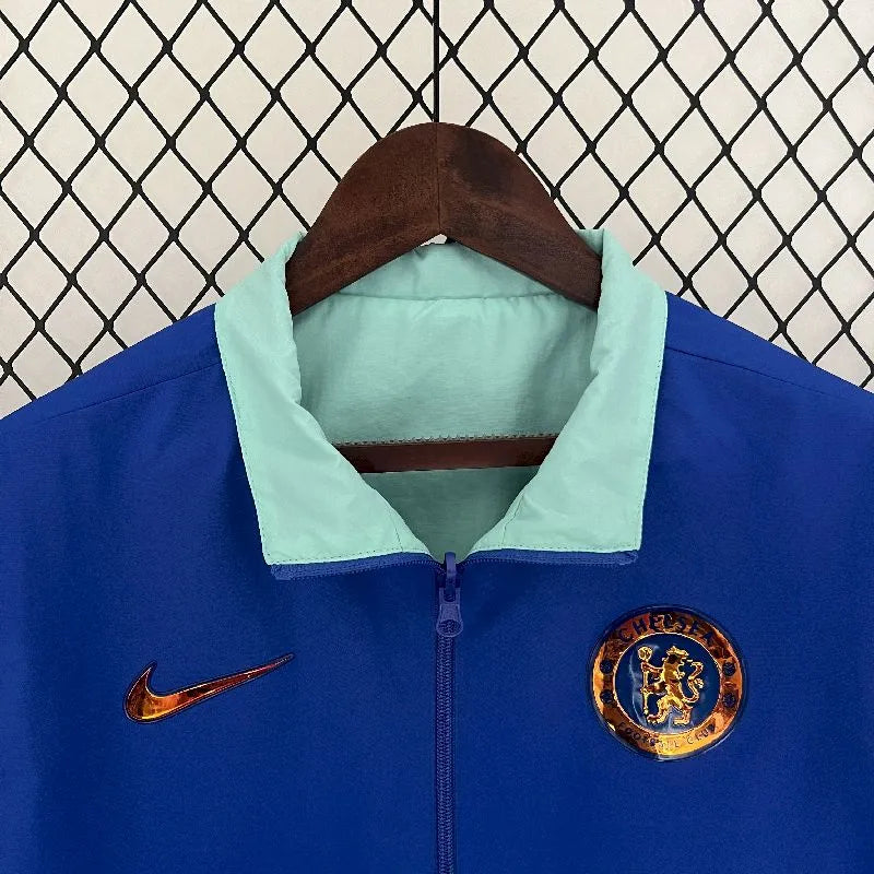 Jaqueta corta-vento dupla face Chelsea 2023-24