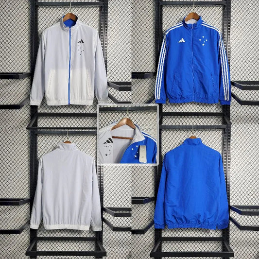 Corta-vento dupla face Cruzeiro 2023-24