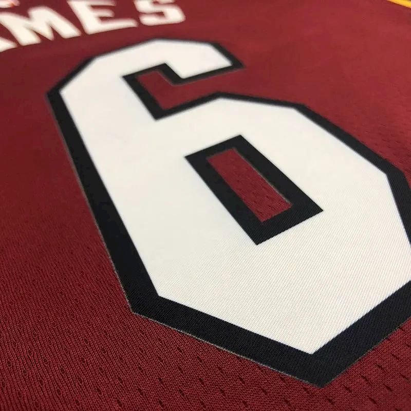 Men’s LeBron James Red 2020-21 Swingman Player Version Jersey – Statement Edition