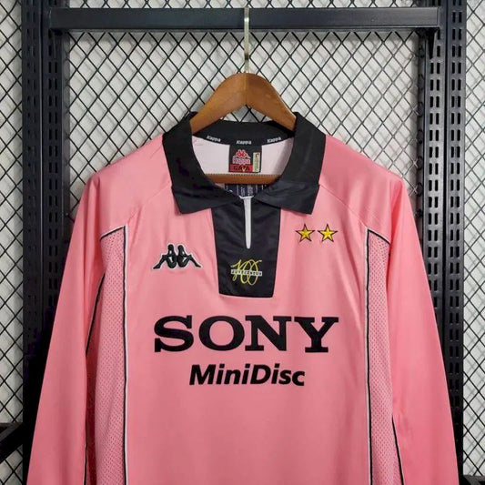 Camisa Juventus Away Manga Longa Retro 1997/98