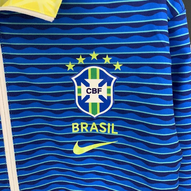 Corta-vento dupla face Brasil 2023