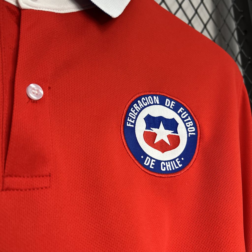Camisa retrô titular do Chile 2015/16