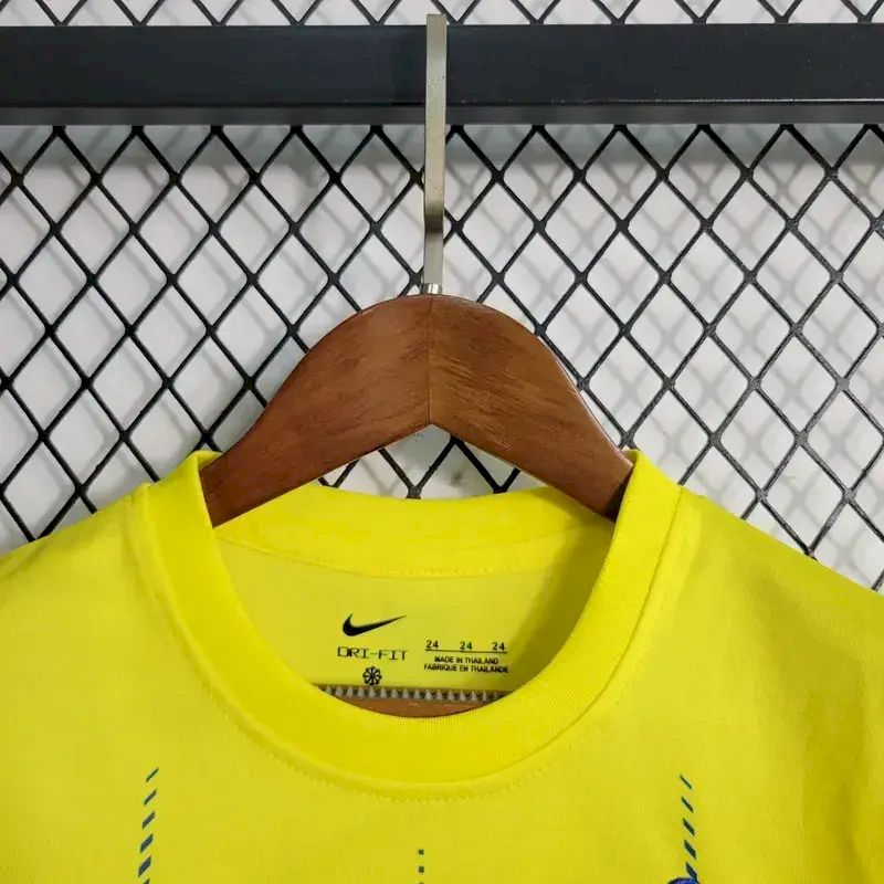 Al-Nassr FC 2023/24 Home Kids Kit