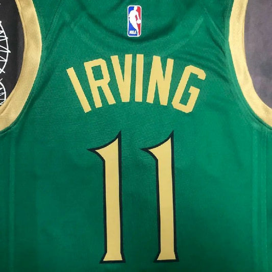 Camisa Masculina Kyrie Irving Verde – Edição Cidade