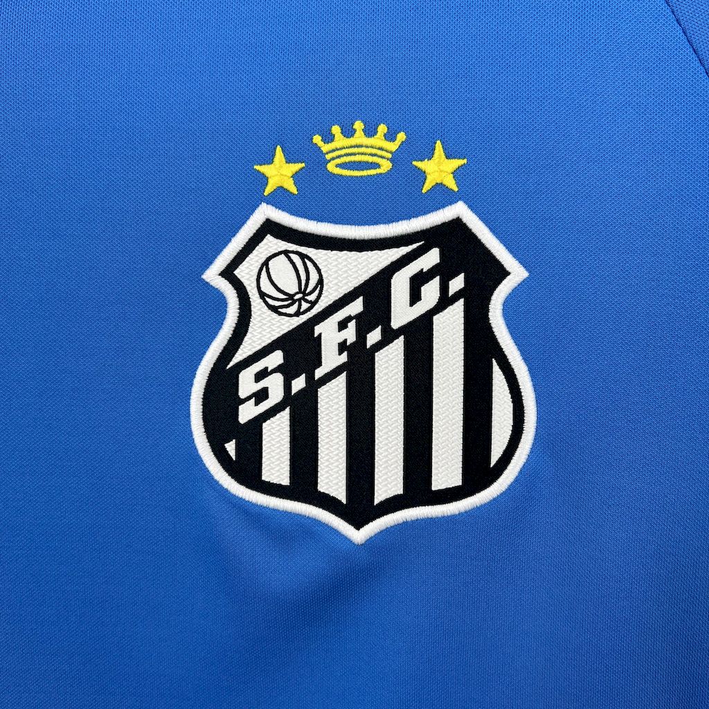 Santos 2025/26 Blue goalkeeper Jersey