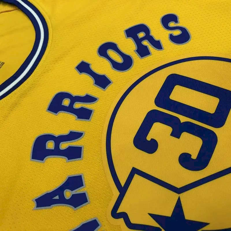 Camisa Masculina Stephen Curry Amarela Versão Jogador – Edição Clássica