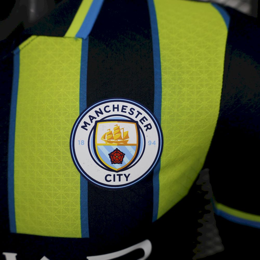 Manchester City 2024/25 Away Jersey Player Version