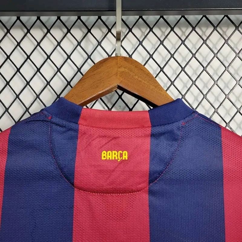 Camisa retrô de mangas compridas do Barcelona 2014/15 Home