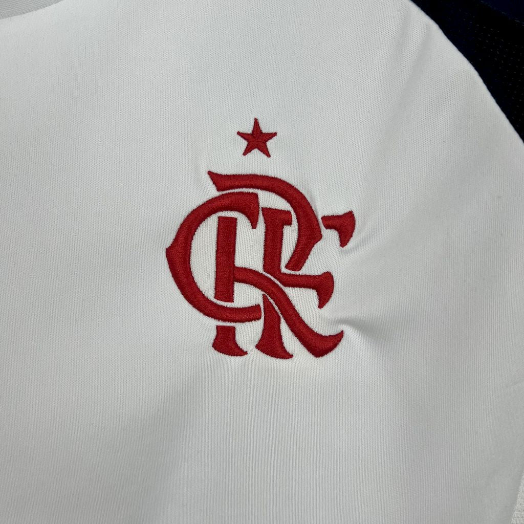 Camisa reserva feminina do Flamengo 2025/26