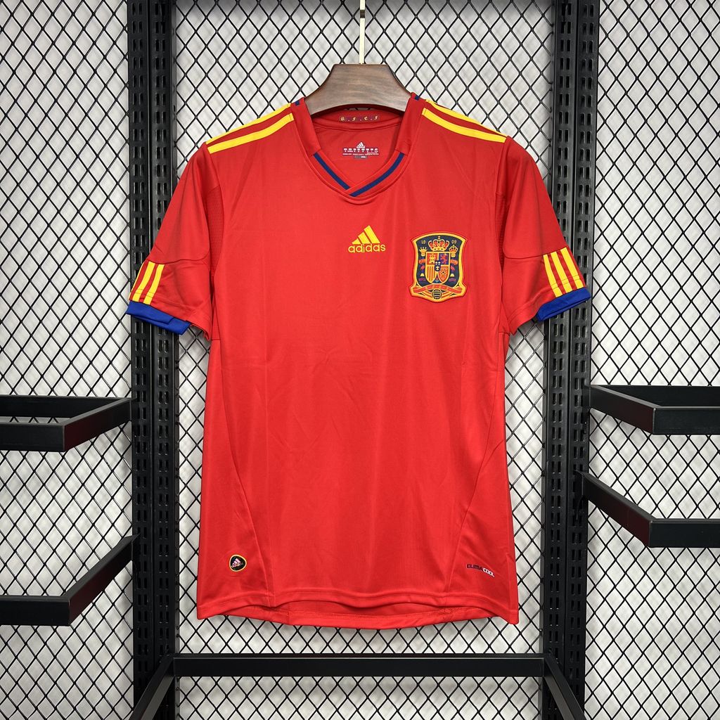 Camisa retrô da Espanha 2010