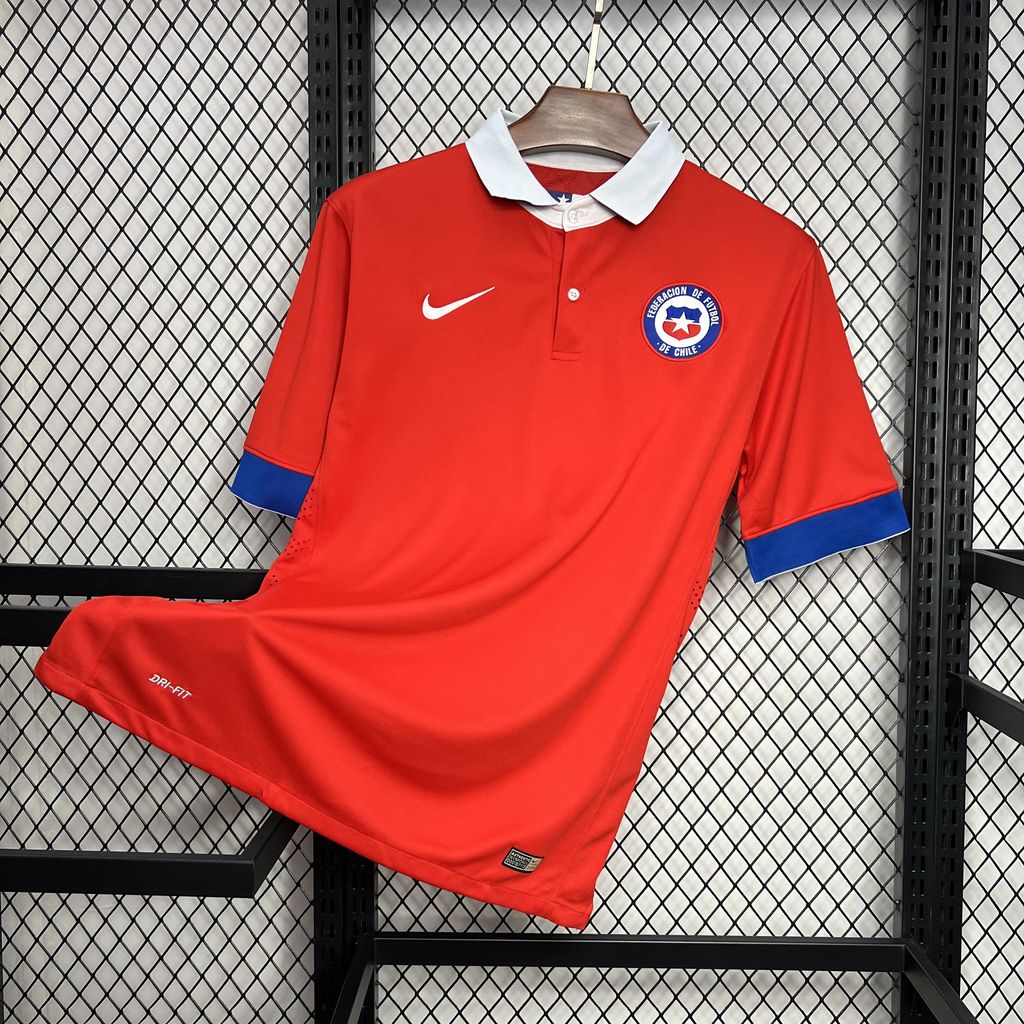 Camisa retrô titular do Chile 2015/16
