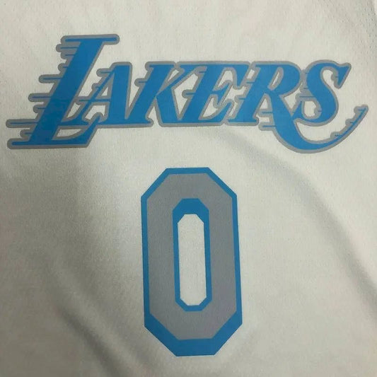 Camisa Russell Westbrook Branca Versão Jogador Masculina – Edição City