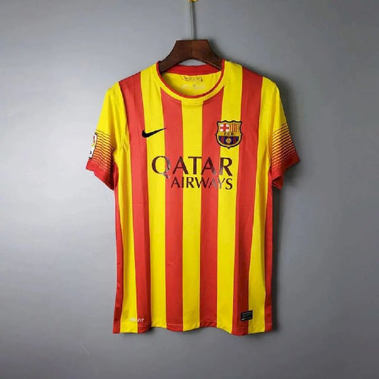 Camisa retrô alternativa do Barcelona 2013/14