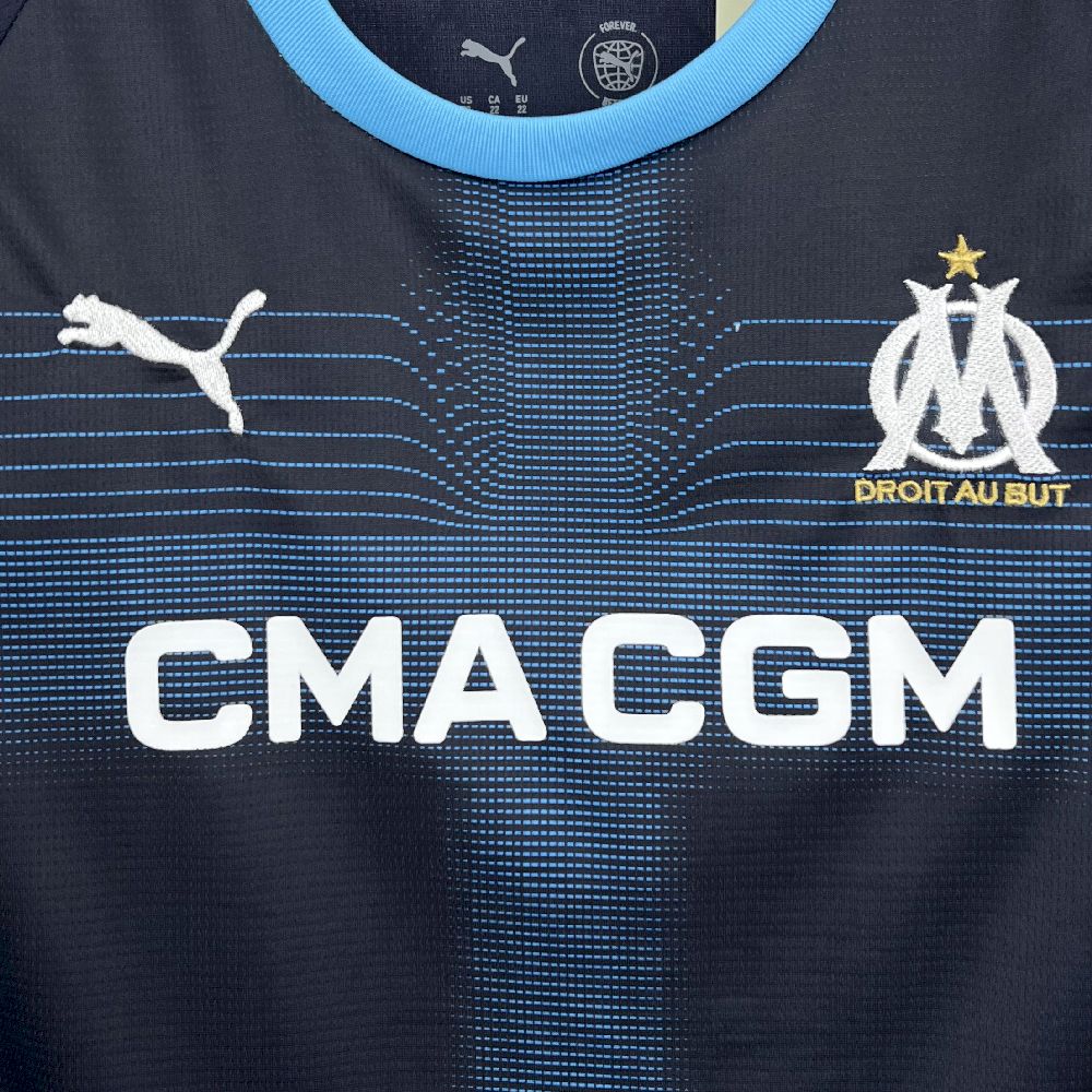 Olympique de Marseille 2025/26 Away Kids Kit