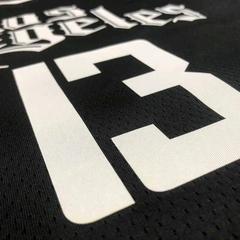 Men’s Paul George 2020-21 Black Swingman Player Version Jersey – City Edition
