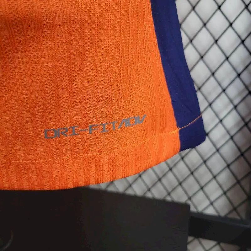 Netherlands 2024/25 Euro Home Jersey Player Version
