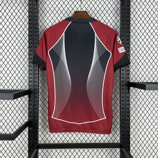 Barcelona 2025/26 Black and red special edition Jersey (With Champions League)