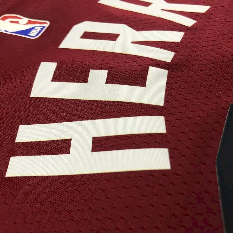 Men’s Tyler Herro Red 2020-21 Swingman Player Version Jersey – Statement Edition