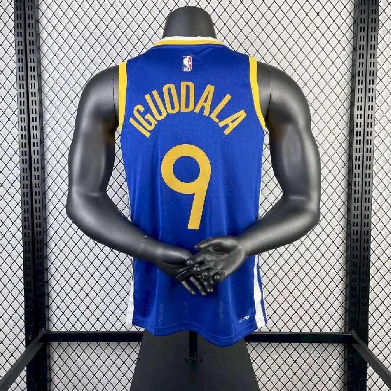 Camisa azul reserva masculina Andre Iguodala
