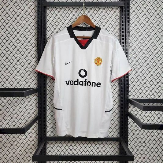 Camisa retrô reserva do Manchester United 2002/03