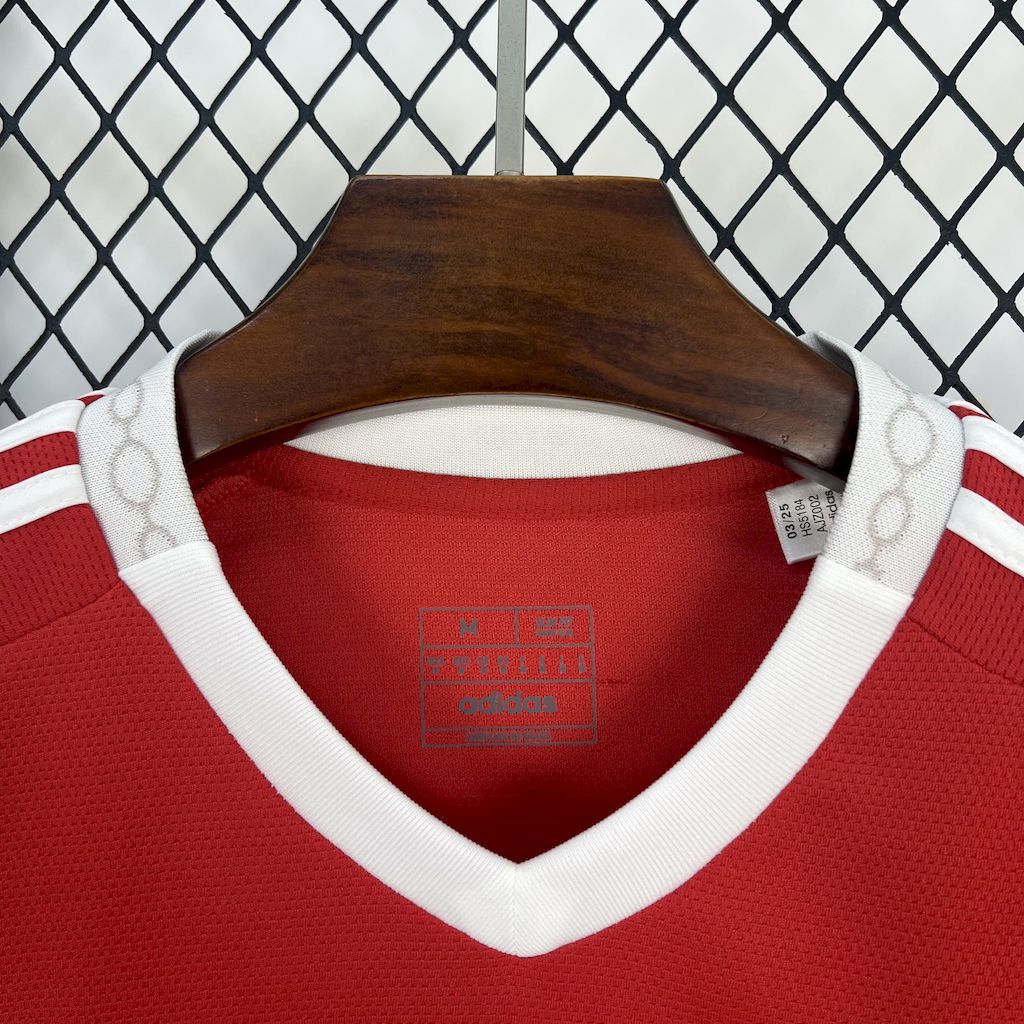 Camisa Internacional 2025/26 Home Manga Longa