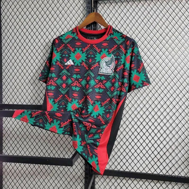 Camisa de treino pré-jogo do México 2023/24