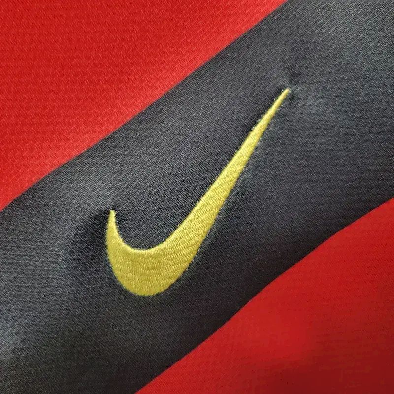 Camisa retrô manga longa Flamengo 2009 Home