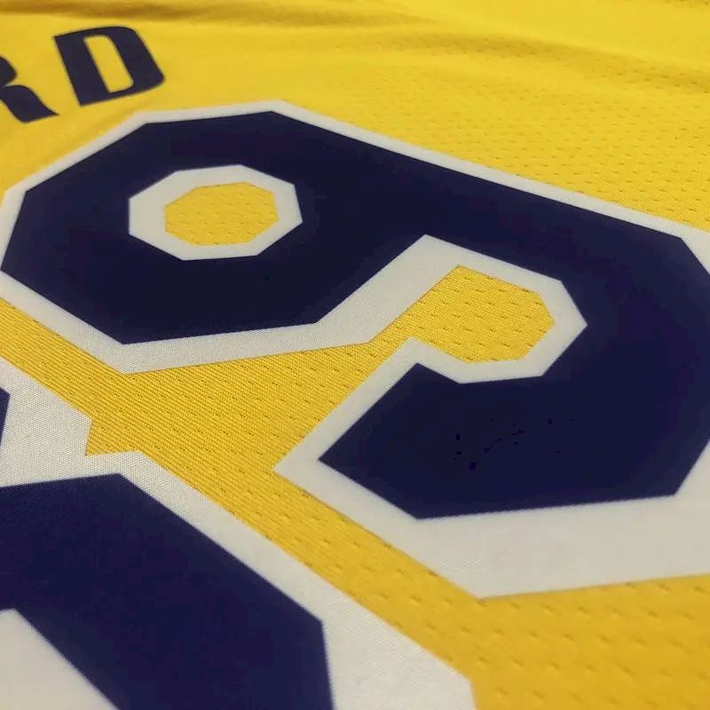Camisa amarela masculina Dwight Howard – Edição de 75º aniversário
