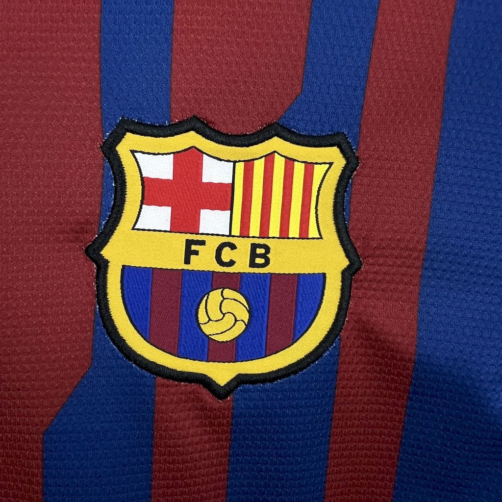 Barcelona 2011/12 Home Long Sleeves Retro Jersey