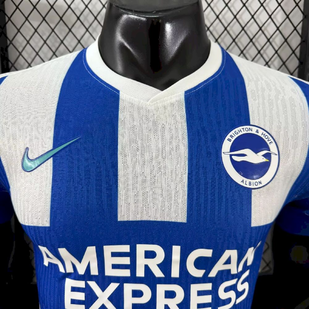 Brighton & Hove Albion 2025/26 Home Jersey Player Version
