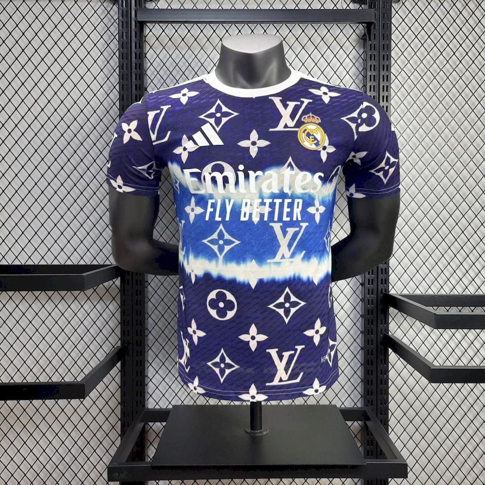 Real Madrid 2025/26 Purple Louis Vuitton Jersey Player Version