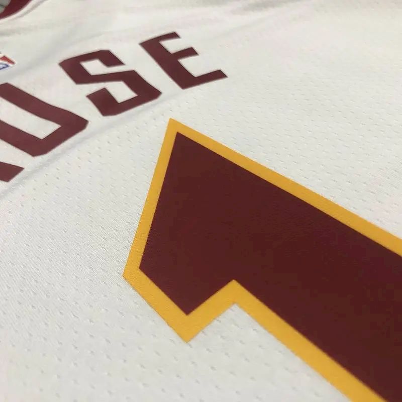 Camisa Derrick Rose Branca Masculina - Edição Associação