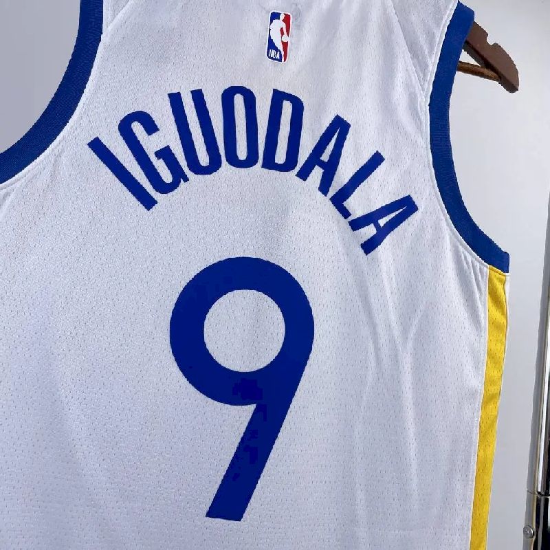 Men’s Andre Iguodala White Team Jersey