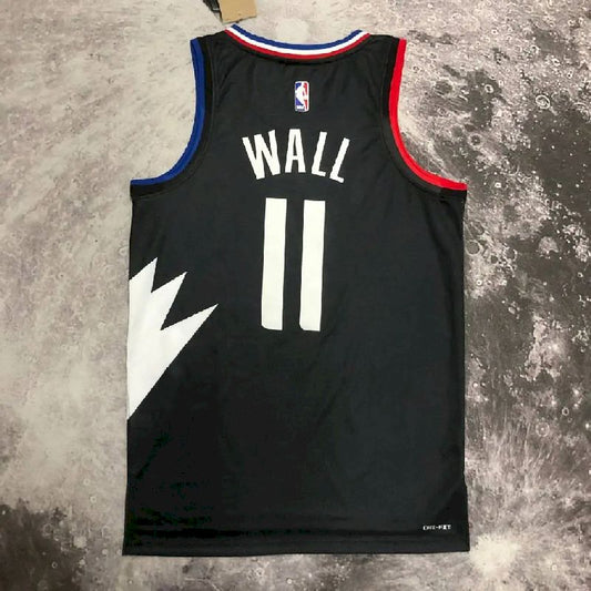 Camisa preta masculina John Wall Team – Edição Statement