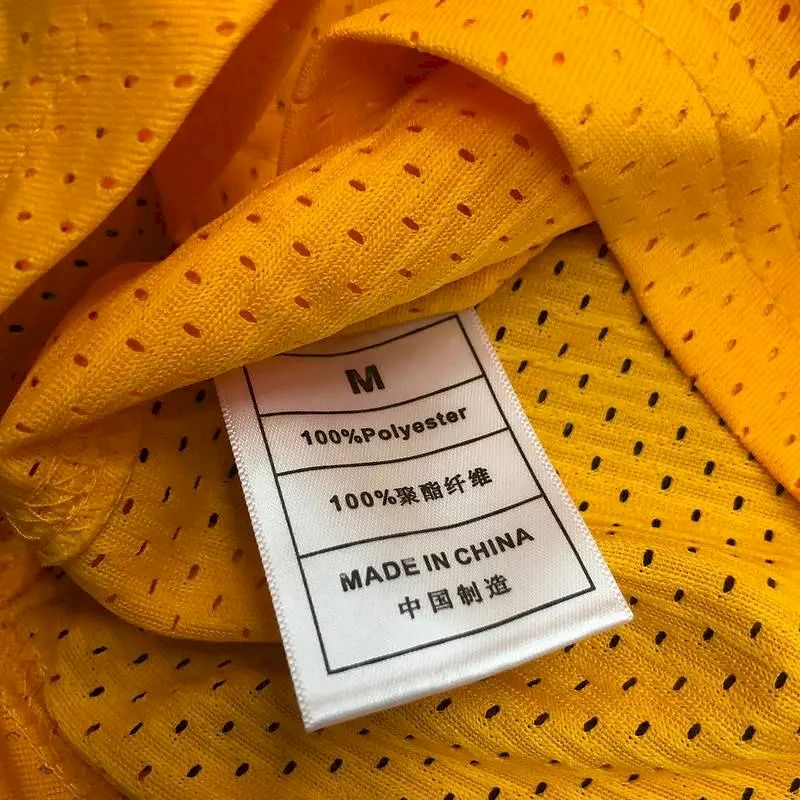 Camisa amarela masculina Shaquille O'Neal – Edição retrô