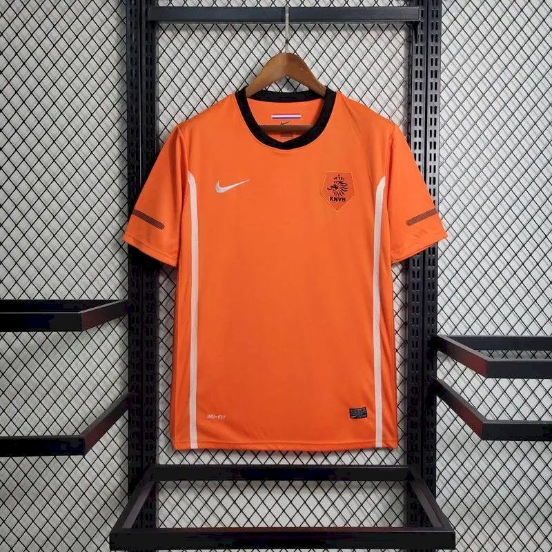 Camisa retrô da Holanda 2010