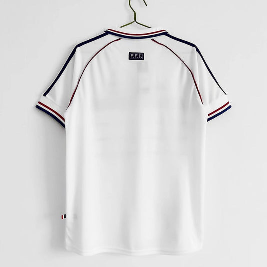 Camisa reserva retrô da França para a Copa do Mundo de 1998