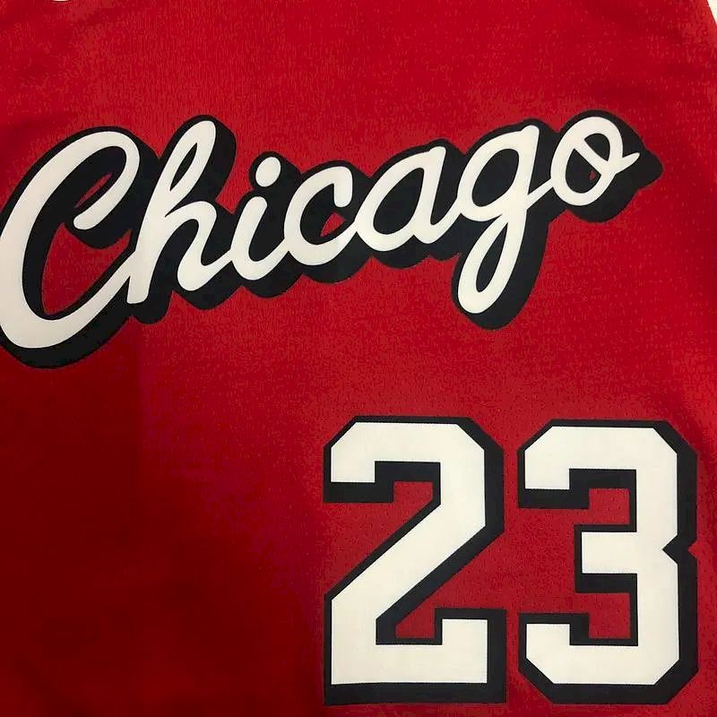 Camisa Michael Jordan Vermelha Masculina Swingman 2021-22 – Edição City