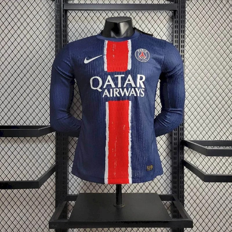 Paris Saint-Germain 2024/25 Home Long Sleeves Jersey Player Version