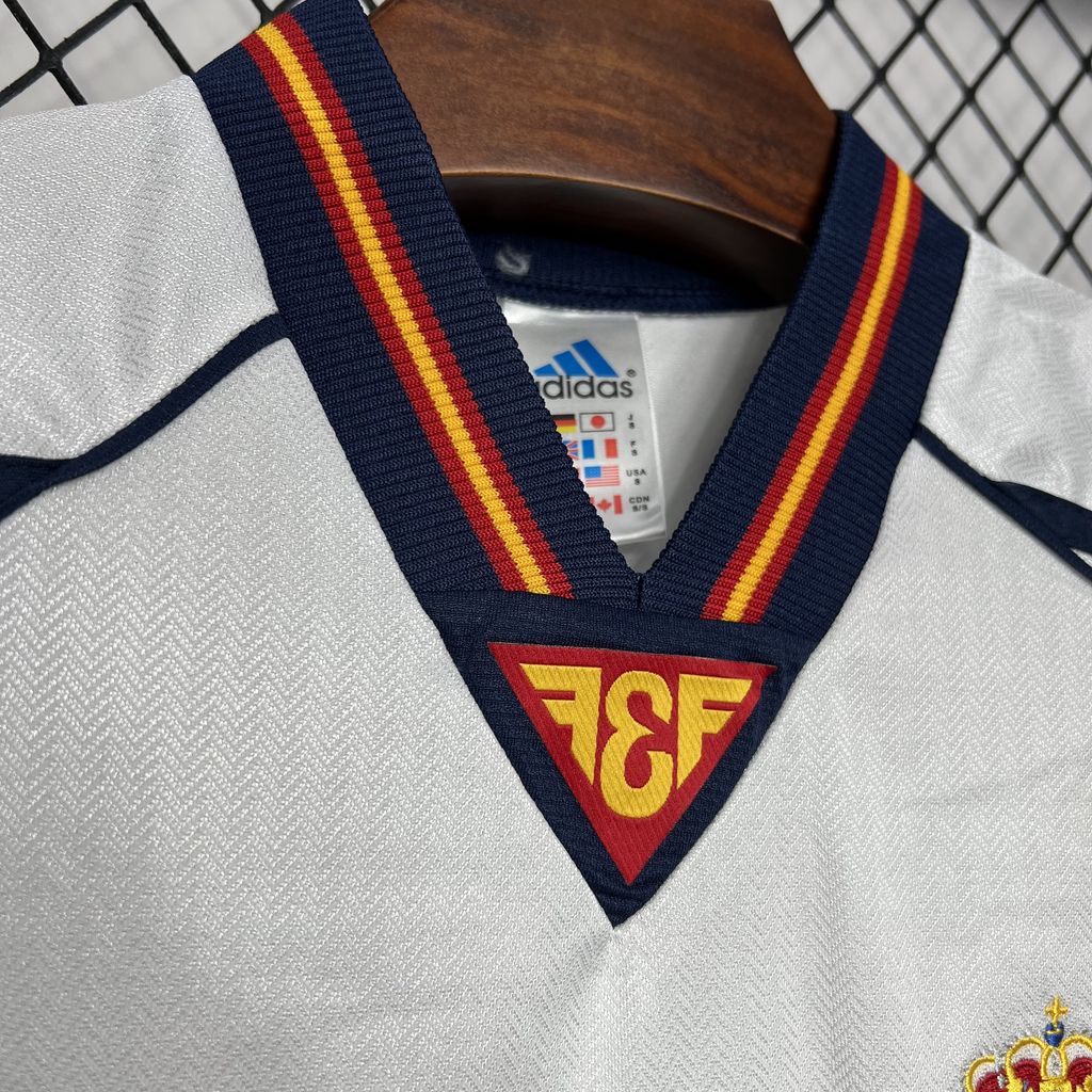 Camisa retrô reserva da Espanha 1998